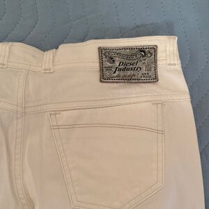 Diesel Cream Denim Pants